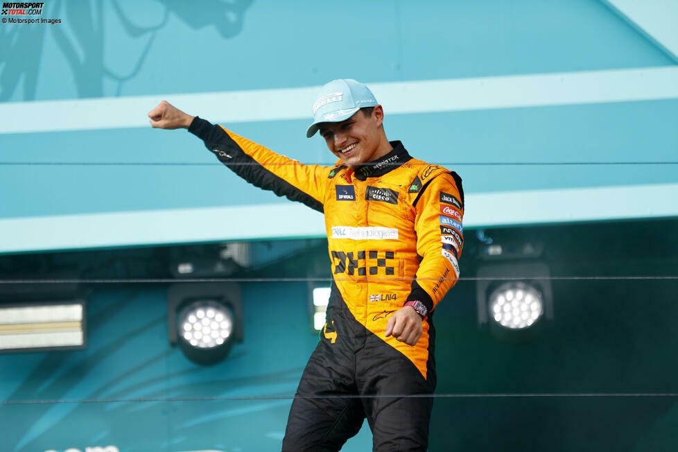 1. Lando Norris - Letzter Sieg: Großer Preis von Miami 2024 für McLaren
