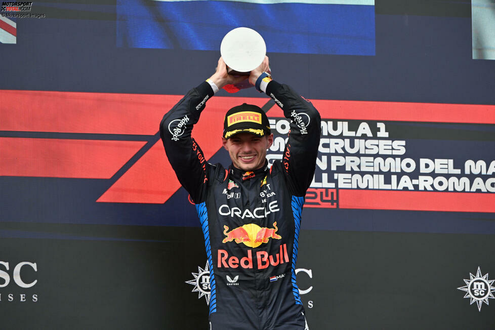 2. Max Verstappen - Letzter Sieg: Großer Preis der Emilia-Romagna 2024 für Red Bull