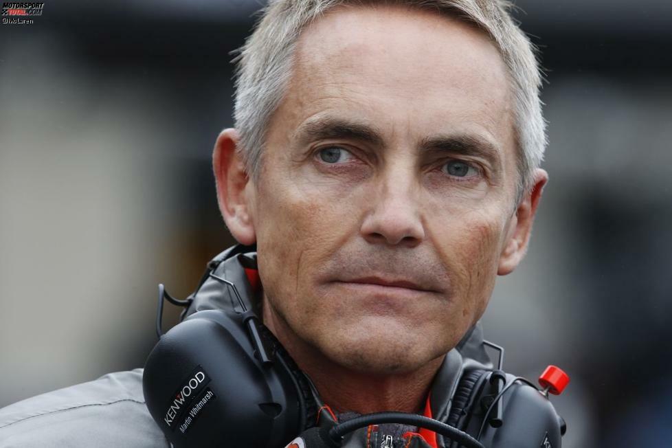 Martin Whitmarsh (McLaren): Die Fußstapfen, in die er bei McLaren stieg, waren groß: Whitmarsh übernahm den Posten des Teamchefs von 