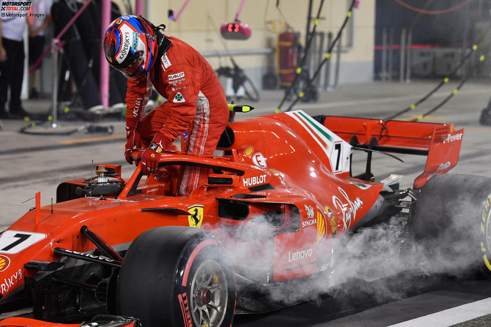 Kimi Räikkönen (3): In den Trainings wieder bärenstark und stets vor Vettel, hatte er in den entscheidenden Momenten doch das Nachsehen (Qualifying, Start). Für das Boxen-Malheur konnte er nichts.