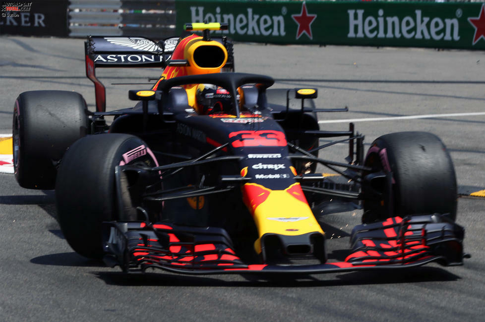 Max Verstappen (5): Mit einem Abziehbild seines Q1-Crashs von 2016 lieferte 