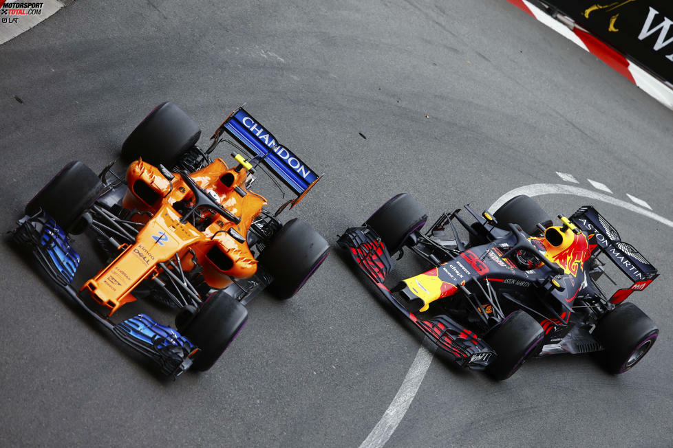 Stoffel Vandoorne (4): Im Qualifying fehlten die üblichen zwei Zehntel auf Alonso. Im Rennen musste er für den Spanier Wasserträger spielen und Verstappen so lange aufhalten, dass Alonso vor dem Red Bull wieder auf die Strecke kam. Mission als Teamplayer erfüllt. Aber für mehr als eine 4 zu wenig.