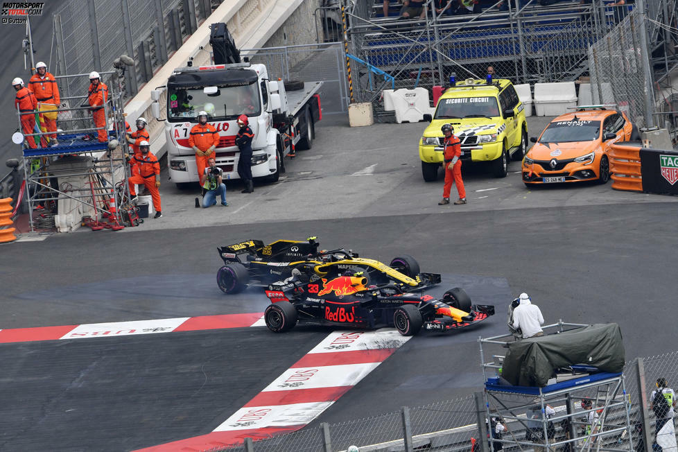 Carlos Sainz (3): Im Qualifying schneller als Hülkenberg, landete er im Rennen hinter dem Deutschen. Das lag an der Strategie, die ihm wegen Start auf Hypersoft aufgezwängt wurde - mit dem Reifenfresser Renault besonders drastisch. Ganz Teamplayer: Erst ließ er Hülkenberg durch, dann hielt er ihm Verstappen vom Hals.