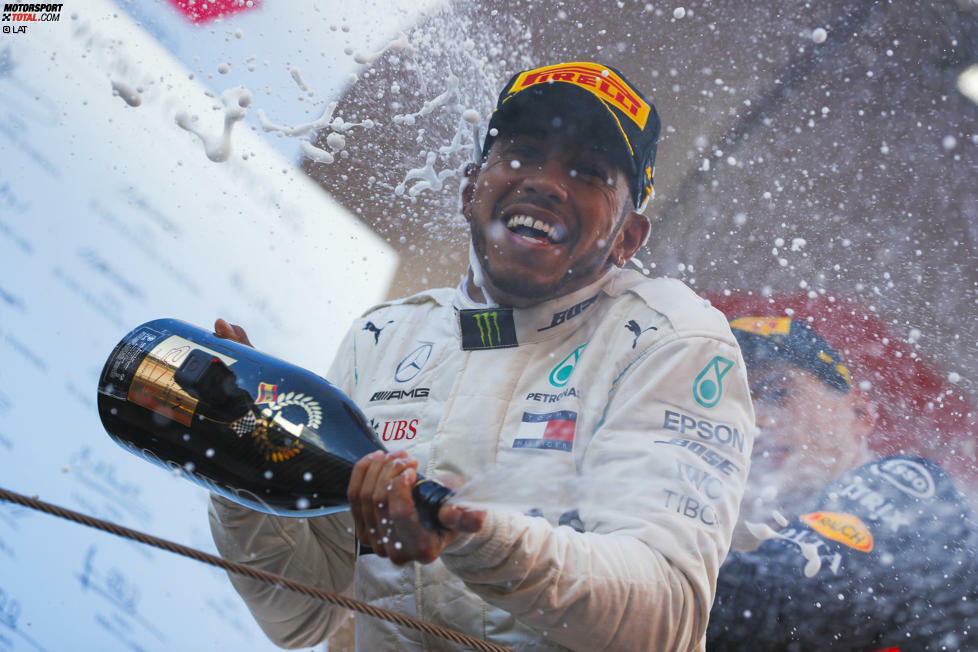 Lewis Hamilton (1): Das ist wieder der Hamilton, den wir aus der zweiten Saisonhälfte 2017 kennen! Wenn der Mercedes-Star in Form ist und seine 