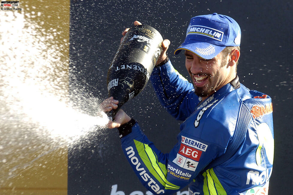 Platz 10: Marco Melandri (5 Siege, 20 Podestplätze, Vizeweltmeister 2005)