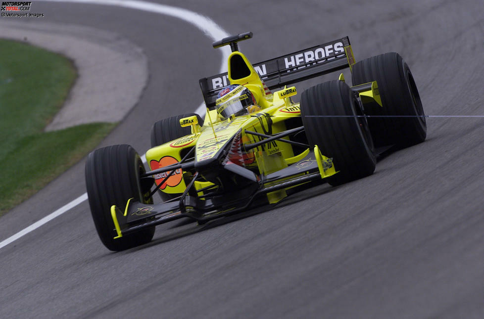 2001 fährt unter anderem Routinier Jean Alesi mit dem Jorden EJ11 in der Formel 1.