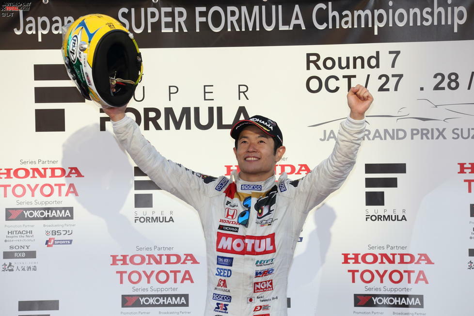 Super Formula: Naoki Yamamoto - Fünf Jahre nach seinem ersten Titel in der wichtigsten japanischen Formelserie gewinnt der 30-Jährige erneut. Wenig später siegt er zusammen mit Jenson Button auch in der Super-GT-Serie, der ihm einen Formel-1-Einstieg zutraut. Zumindest Freitagseinsätze soll der Japaner bei Toro Rosso bekommen.