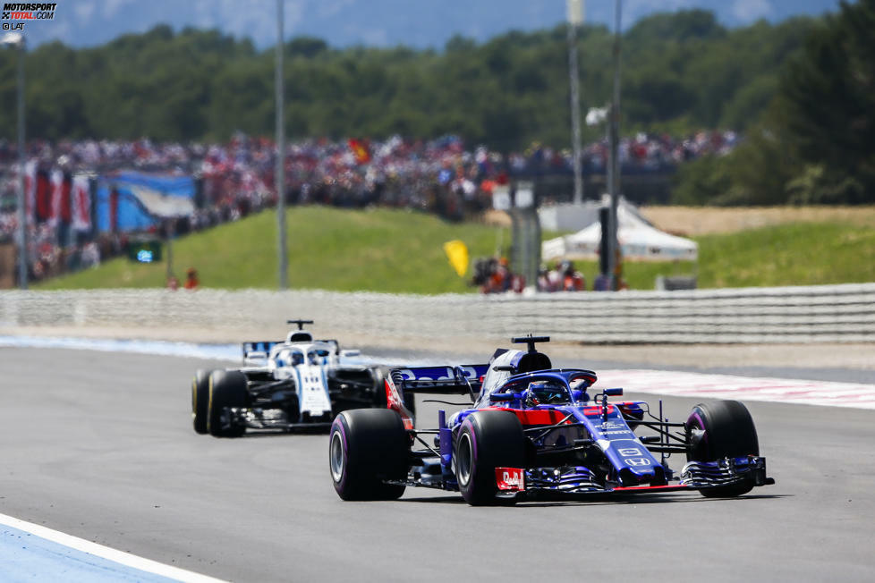 Brendon Hartley (4): Dass Hartley immer noch im Toro Rosso sitzt, liegt wohl nur an mangelnden Alternativen im Red-Bull-Kader. In Le Castellet hat er wenig dazu beigetragen, sein Standing zu verbessern. Schlechter wurde es auch nicht. Hinter Gasly ist und bleibt er Toro Rossos Nummer 2.