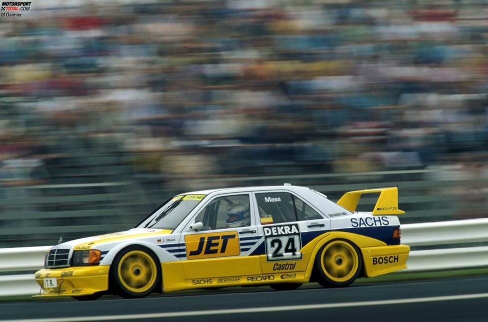 Jochen Mass: Der ehemalige Formel-1-Pilot absolviert nach seinem Karriereende in der Königsklasse vier Rennen in der DTM. Mit einem Mercedes 190E 2.5-16 Evo2 fährt der Deutsche 1991 in Zolder, in Wunstorf und zweimal in Diepholz. Ein 23. Platz ist dabei sein bestes Rennergebnis.