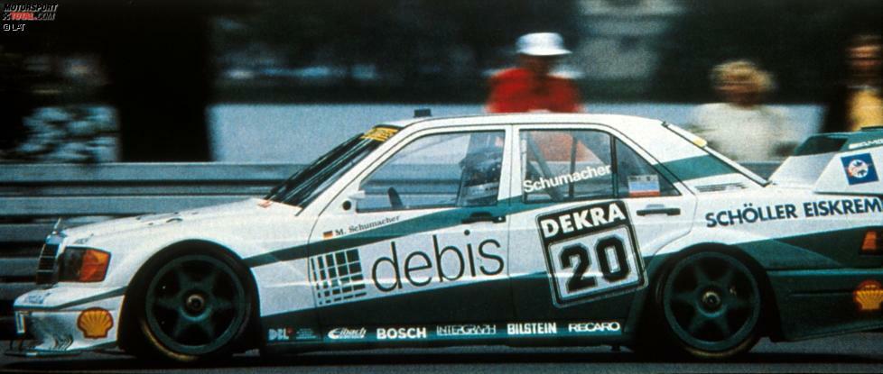 Michael Schumacher: Der Formel-1-Rekord-Weltmeister nimmt vor seinem Durchbruch in der Königsklasse zwischen 1990 und 1991 an vier DTM-Rennen teil. Bei seinem Gastspiel steuert einen Mercedes 190E 2.5-16 Evo2. Sein bestes Rennergebnis ist ein 14. Platz in Diepholz (1991), am Norisring (1991) wird er 25.