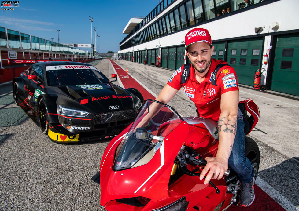 Andrea Dovizioso: 2019 wagt der MotoGP-Vizeweltmeister bei Ducati-Partner Audi einen Gaststart und verblüfft die Motorsportwelt. Der Italiener ...