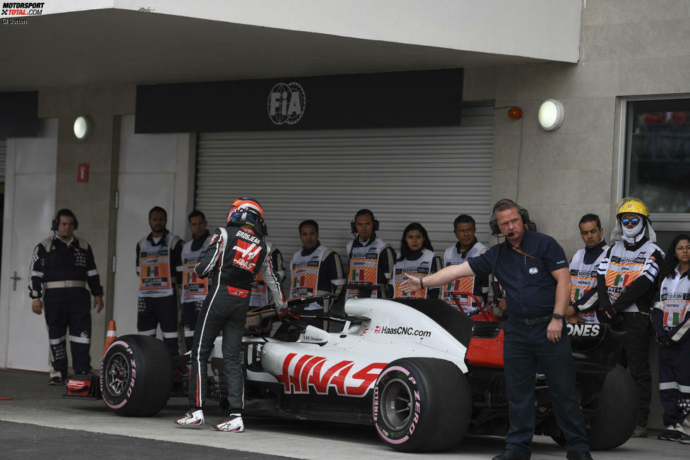 Romain Grosjean (4): Wie schlecht war der Haas wirklich? Im Qualifying: sehr schlecht. Im Rennen: nicht so schlecht. Weil das Problem, die Reifen nicht so leicht auf Temperatur zu bekommen, auf die längere Distanz zum Segen wurde. Wie schon 2017. Aber daraus hat Grosjean zu wenig gemacht.