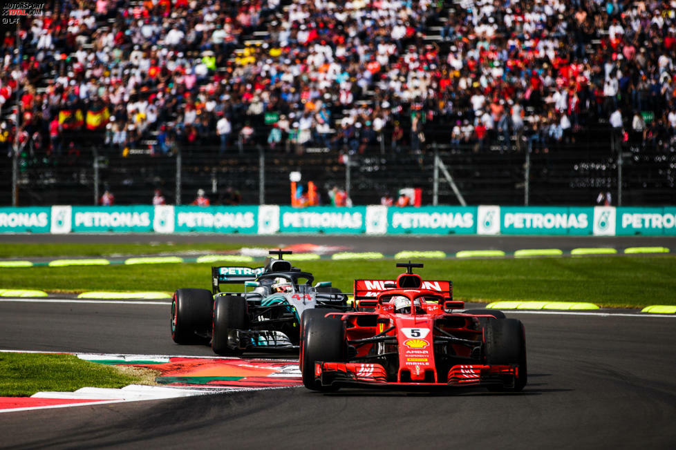 Sebastian Vettel (2): Der Ferrari war im Renntrimm besser als im Qualifying. Und da spielte Vettel dann auch seine Stärken aus. Kurz sah es sogar so aus, als könne er Verstappen noch challengen. Konnte er nicht. Aber sonst war das eine astreine Leistung mit dem einen oder anderen guten Überholmanöver.