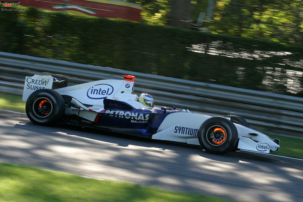 2006: BMW-Sauber F1.06 - 18 Rennen, 23 Punkte, 1 Podestplatz, WM-Rang 11
