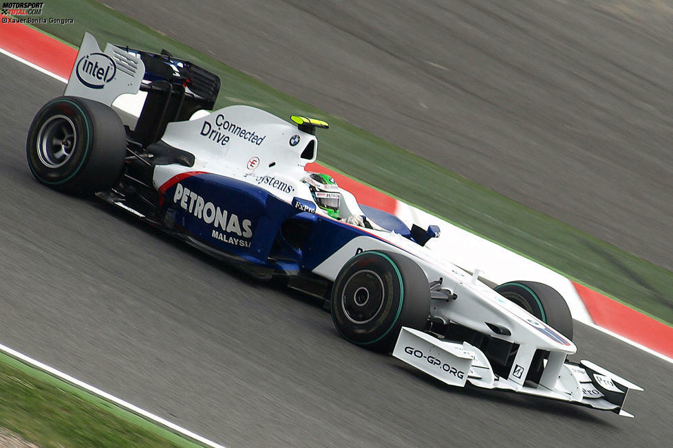 2009: BMW-Sauber F1.09 - 17 Rennen, 19 Punkte, 1 Podestplatz, WM-Rang 13