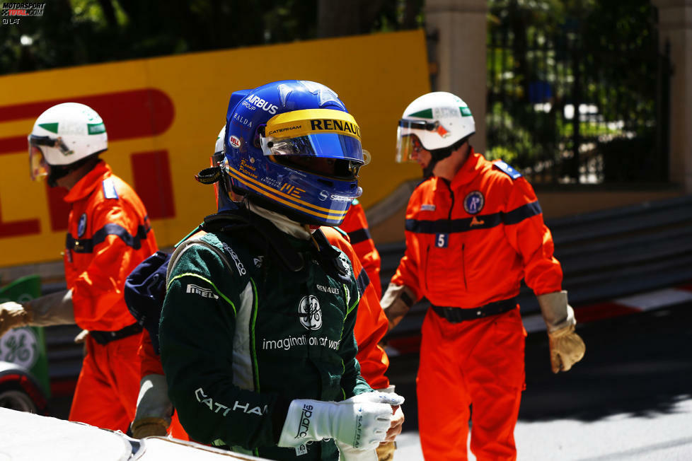 Was die Erfolge angeht, läuft Marcus Ericsson seinem Landsmann Ronnie Peterson klar hinterher. Da bringt ihm 2014 in Monaco auch das Helmdesign des zweimaligen Vize-Weltmeisters kein Glück. Als Elfter verpasst er die Punkte im Caterham ganz knapp.