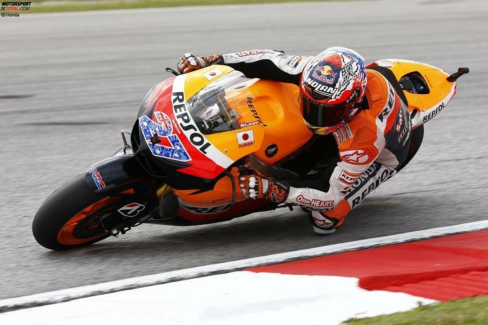 Casey Stoner (2011-2012): 32 Rennen, 15 Siege, Weltmeister 2011