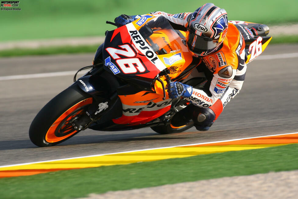 Dani Pedrosa (2006-2018): 217 Rennen, 31 Siege, Vizeweltmeister 2007, 2010, 2012