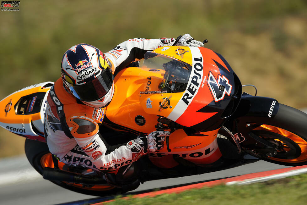 Andrea Dovizioso (2009-2011): 52 Rennen, 1 Sieg, WM-Dritter 2011