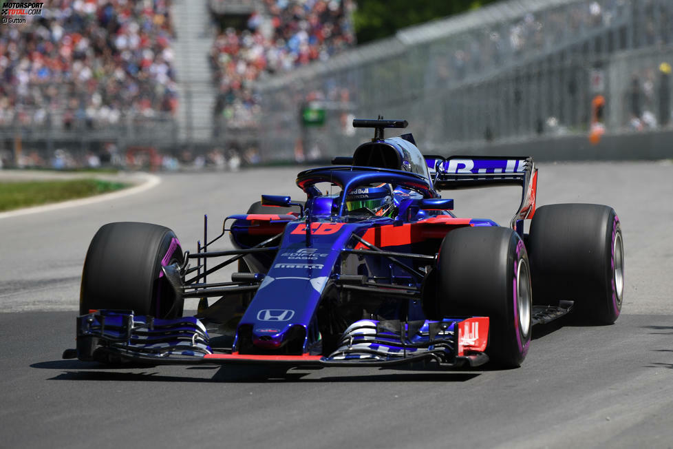 Toro Rosso/AlphaTauri (seit 2018): 1 Sieg, 4 Podestplätze