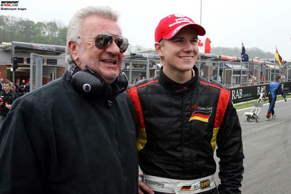 Um sein Management kümmert sich Michael-Schumacher-Intimus Willy Weber, was seinen Namen in Fachkreisen schnell bekannt macht. Ein kleiner Hype entsteht. Weber bringt Hülkenberg 2006 in die neu geschaffene A1-Grand-Prix-Serie, ...