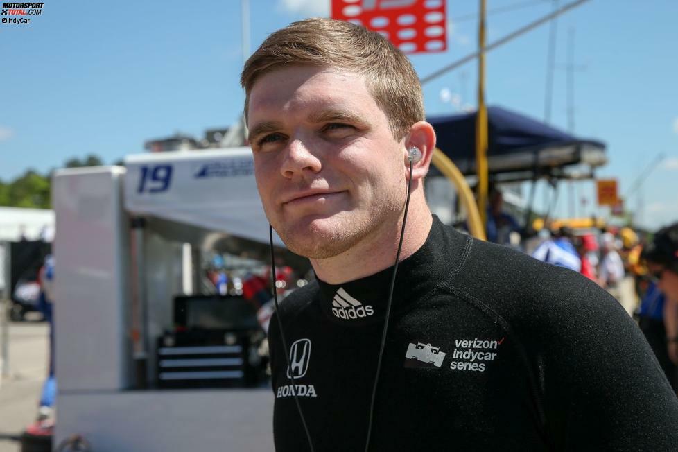 Bestätigt für 2019: Conor Daly (USA) - Indy 500 plus möglicherweise weitere Rennen