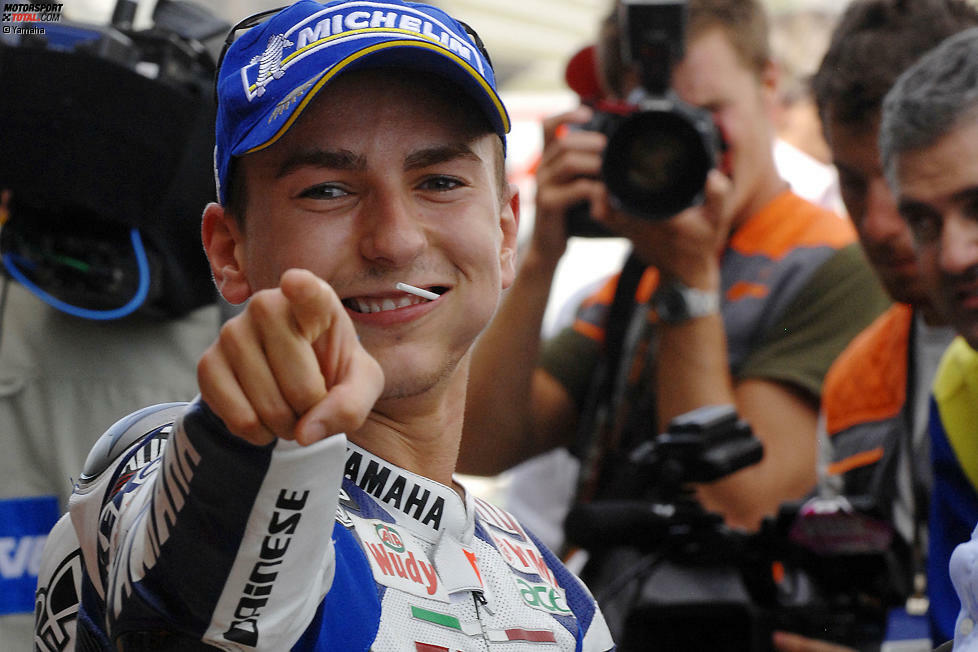 Platz 6: Jorge Lorenzo - 20 Jahre, 345 Tage (GP Portugal 2008 in Estoril)