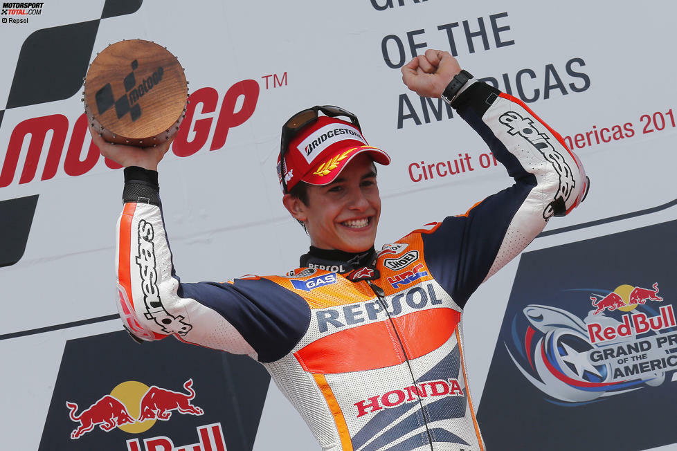 Platz 1: Marc Marquez - 20 Jahre, 63 Tage (GP Americas 2013 in Austin)