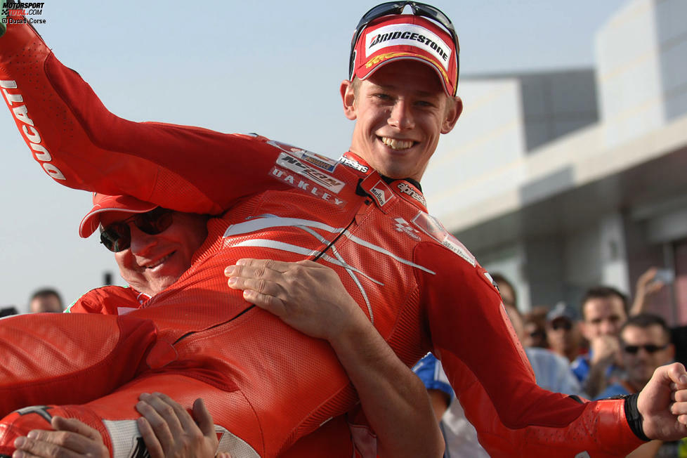 Platz 10: Casey Stoner - 21 Jahre, 145 Tage (GP Katar 2007 in Losail)