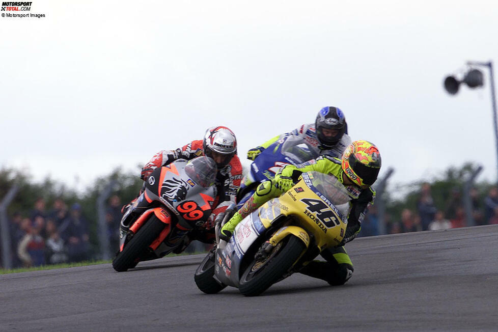 Platz 9: Valentino Rossi - 21 Jahre, 144 Tage (GP Großbritannien 2000 in Donington)