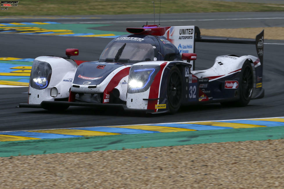 14. LMP2: #32 United Autosports, Ligier JSP217 Gibson: Hugo de Sadeleer, Will Owen, Juan Pablo Montoya