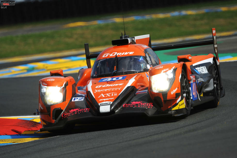 11. LMP2: #40 G-Drive Racing, Oreca 07 Gibson: James Allen, Jose Gutierrez, Enzo Guibbert