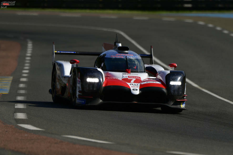 2. LMP1: #7 Toyota Gazoo Racing, Toyota TS050: Mike Conway, Kamui Kobayashi, Jose Maria Lopez