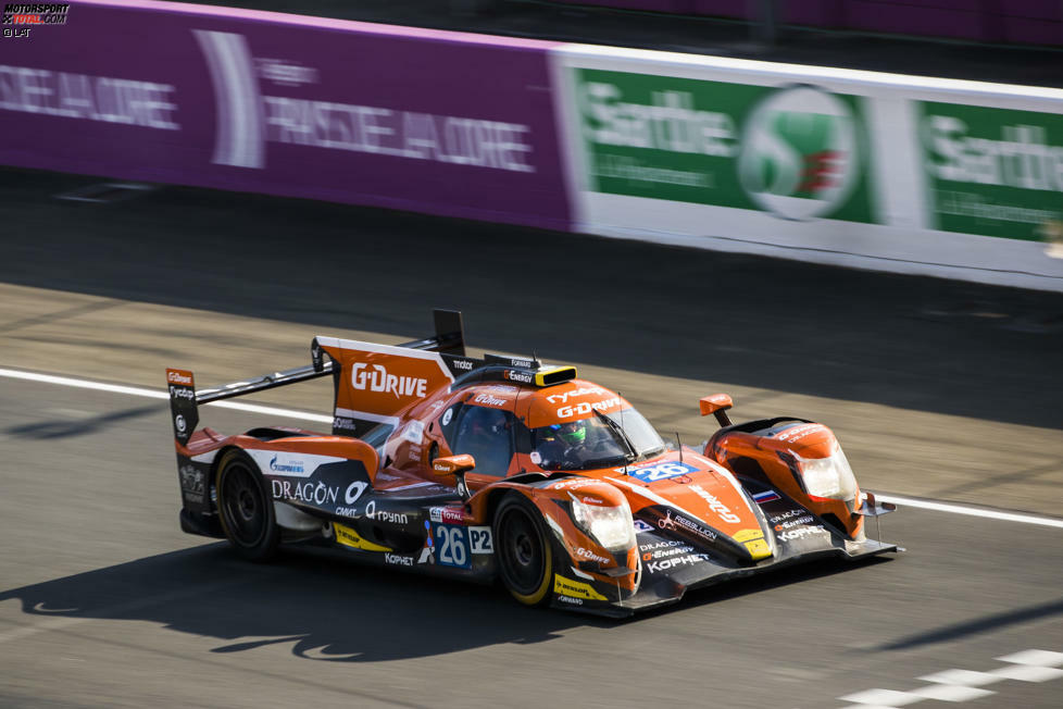 3. LMP2: #26 G-Drive Racing, Oreca 07 Gibson: Roman Rusinov, Andrea Pizzitola, Jean-Eric Vergne