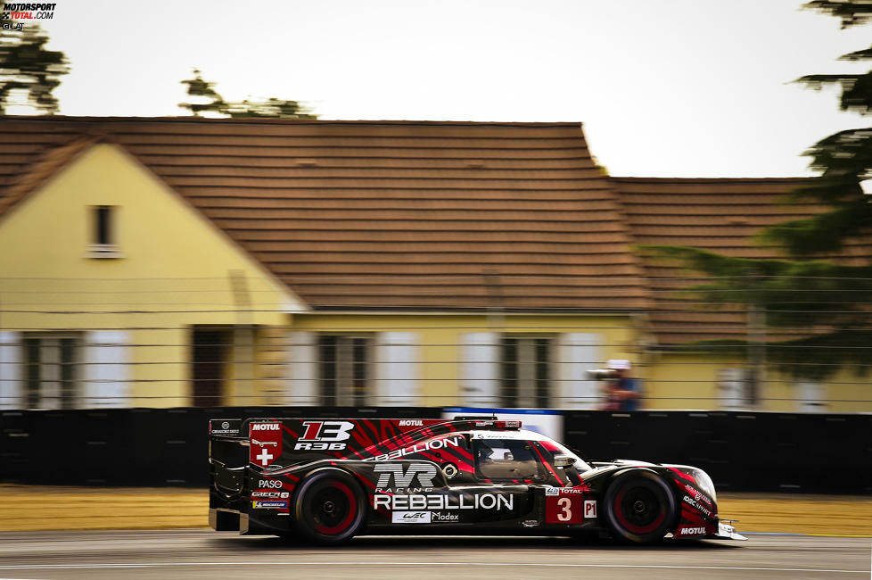 5. LMP1: #3 Rebellion Racing, Rebellion R-13: Mathias Beche, Gustavo Menezes, Thomas Laurent