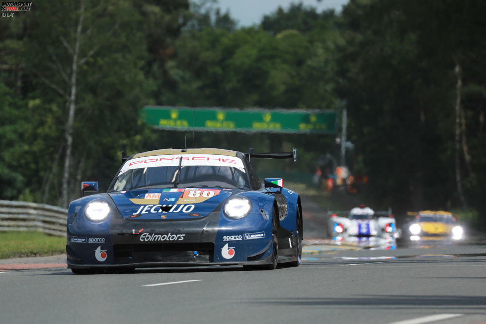 7. LMGTE-Am: #80 Ebimotors, Porsche 911 RSR: Fabio Babini, Christina Nielsen, Erik Maris