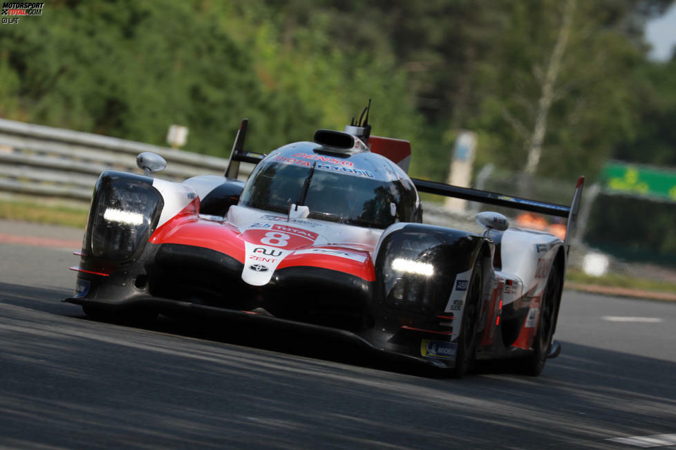 1. LMP1: #8 Toyota Gazoo Racing, Toyota TS050: Sébastien Buemi, Kazuki Nakajima, Fernando Alonso