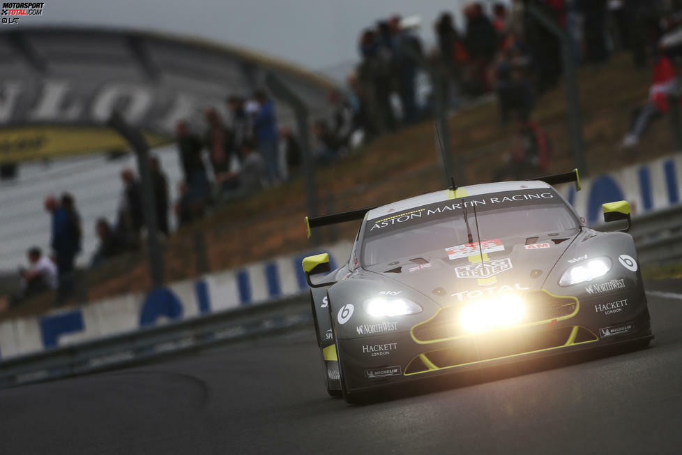 10. LMGTE-Am: #98 Aston Martin Racing, Aston Martin Vantage: Paul Dalla Lana, Pedro Lamy, Mathias Lauda