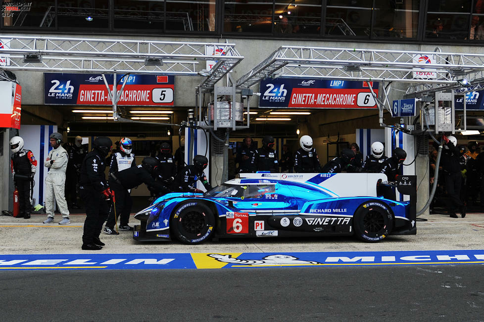 9. LMP1: #6 CEFC TRSM RACING, Ginetta G60-LT-P1: Oliver Rowland, Alex Brundle, Oliver Turvey