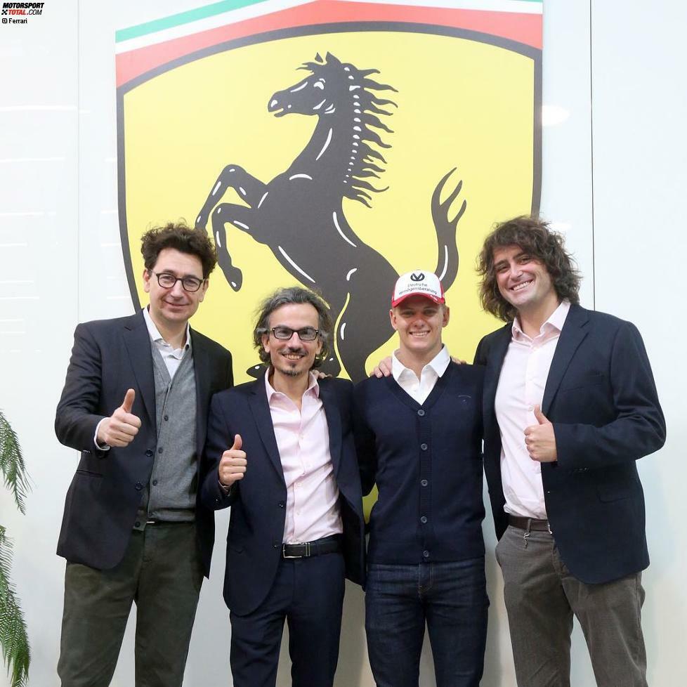 Zudem legt er als neues Mitglied der Ferrari-Akademie erstmals gezielt die Weichen für die Annäherung an die Formel 1.
