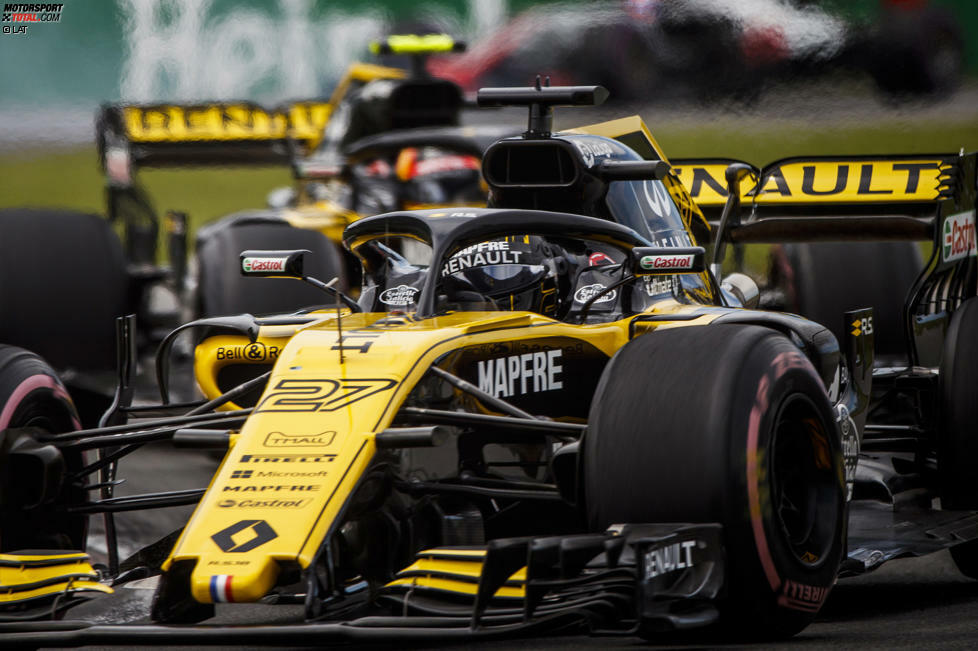 Nico Hülkenberg (2): Nach schwierigen Trainings (Untersteuern) war der 