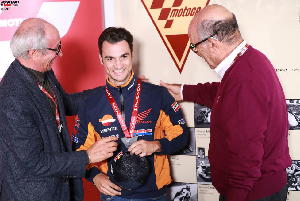 Platz 1: Dani Pedrosa - Ohne Frage der größte Abschied des Jahres. Nach 18 Saisons in der WM - davon jede einzelne für Honda - nimmt der ehemalige 125er- und 250er-Champion seinen Hut. Seine beeindruckende MotoGP-Bilanz in 13 Jahren: 217 Rennen, 31 Siege, 112 Podestplätze. Nur der WM-Titel bleibt ihm in der Königsklasse stets verwehrt ...