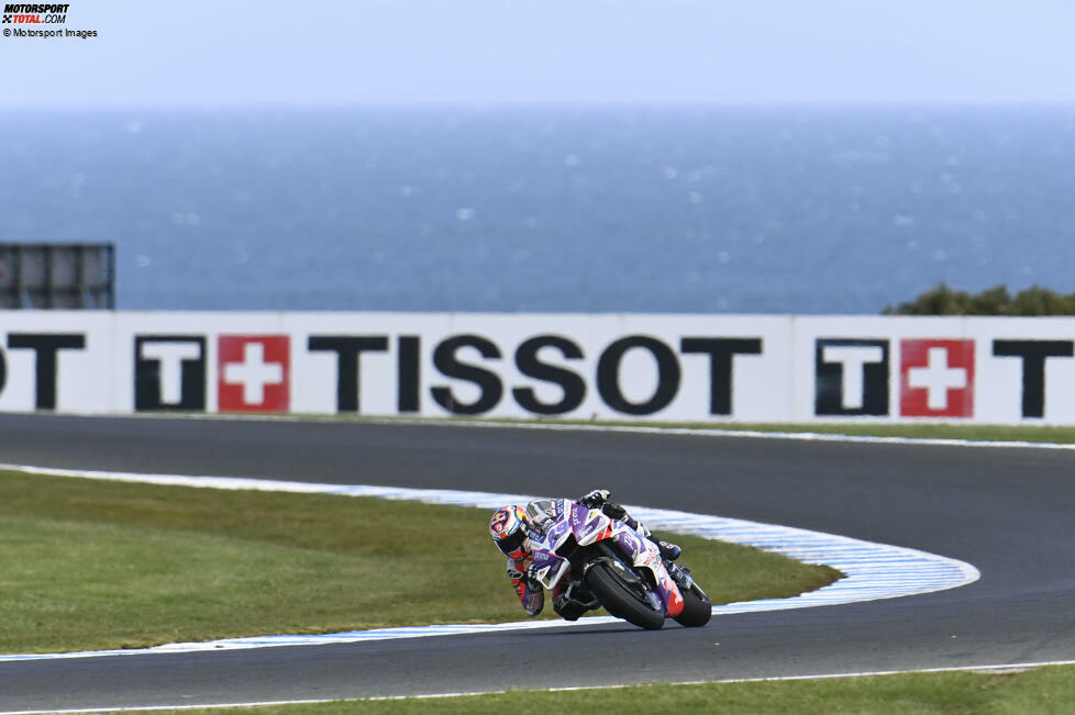 2022: Jorge Martin (Pramac-Ducati) mit 1:27.767 Minuten