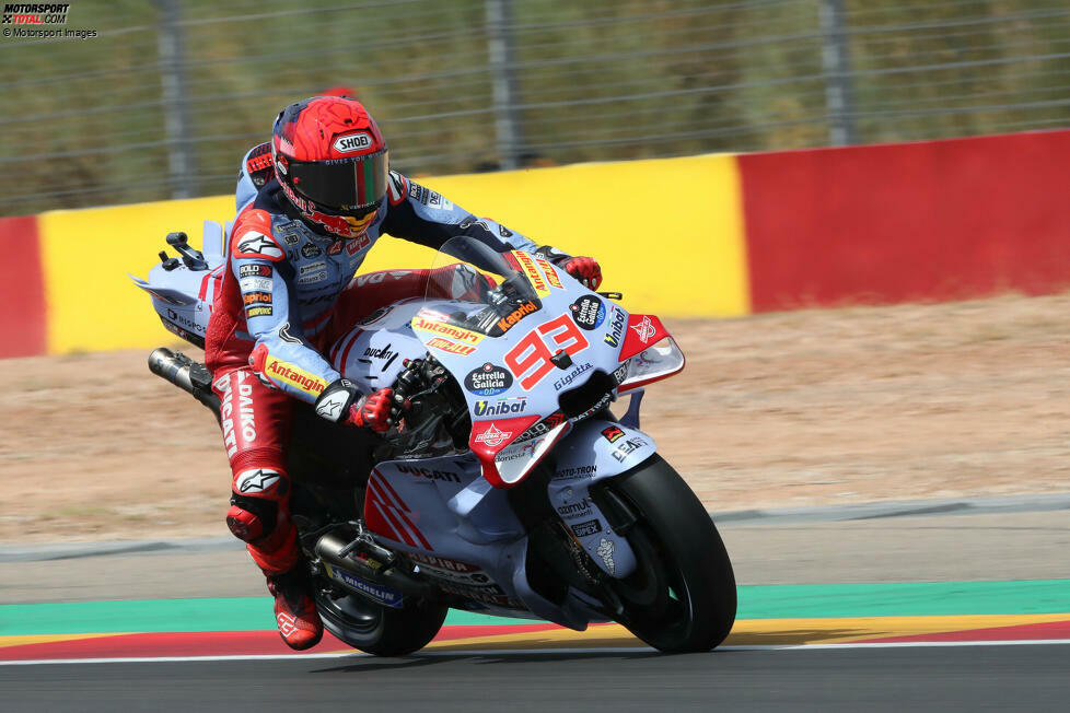 2024: Marc Marquez (Gresini-Ducati) mit 1:45.801 Minuten * gefahren im Training