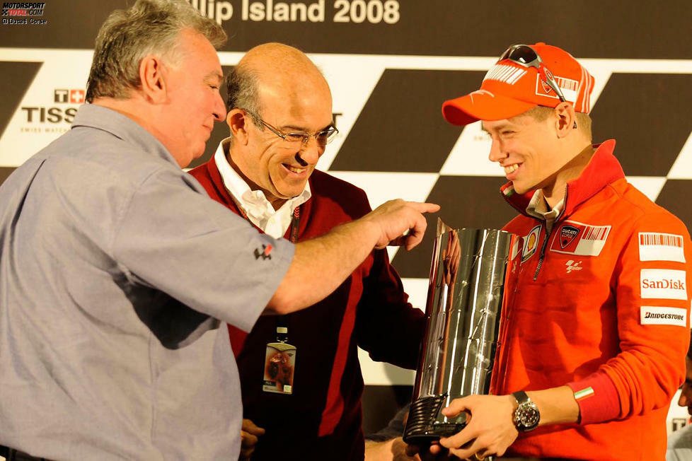 Platz 7: Casey Stoner (2007, Ducati) - 125 Punkte Vorsprung auf Dani Pedrosa
