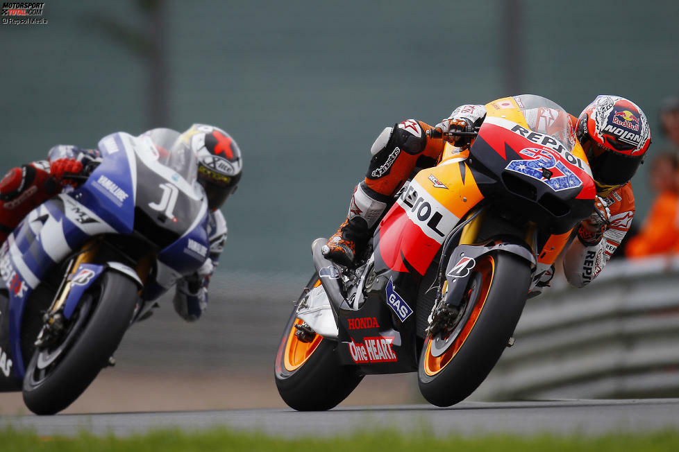 Platz 10: Casey Stoner (2011, Honda) - 90 Punkte Vorsprung auf Jorge Lorenzo