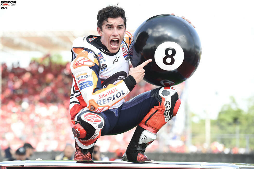 Platz 1: Marc Marquez (2019, Honda) - 151 Punkte Vorsprung auf Andrea Dovizioso