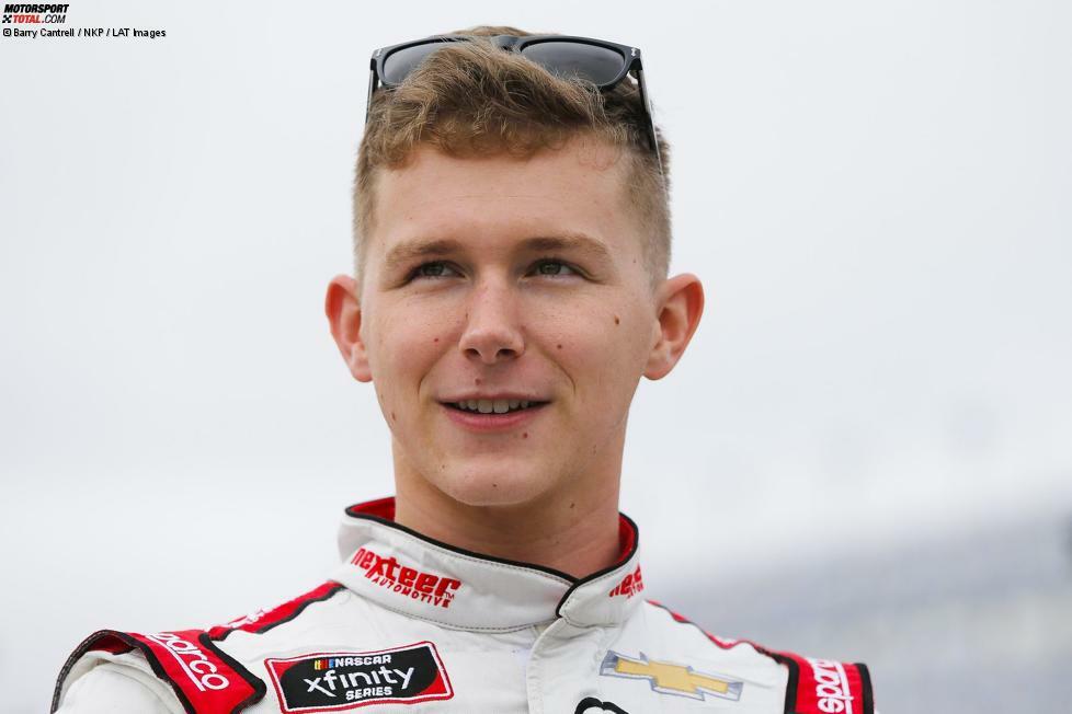 Bestätigt für 2019: Matt Tifft als Fahrer des dritten Front-Row-Ford (Startnummer 36)