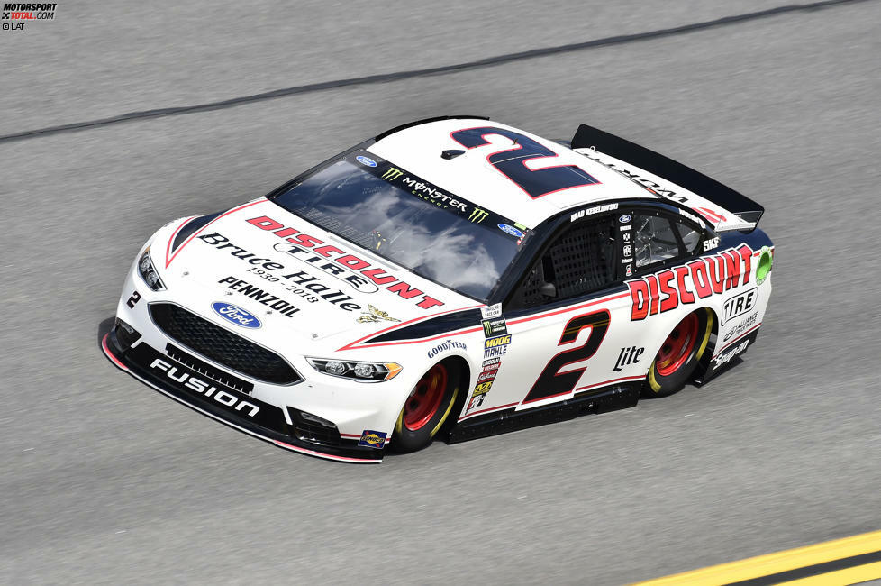 Brad Keselowski (Penske-Ford): 19 Playoff-Punkte - 2 Rennsiege - 4 Stage-Siege - Platz 6 bei Ende der Regular-Season