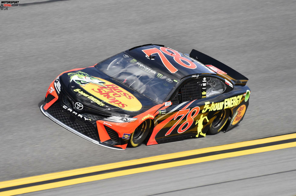 Martin Truex Jr. (Furniture-Row-Toyota): 35 Playoff-Punkte - 4 Rennsiege - 7 Stage-Siege - Platz 3 bei Ende der Regular-Season